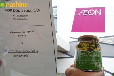 Econashine chính thức trở thành nhà cung cấp cho siêu thị AEON Nhật Bản