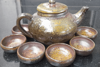 Gốm hỏa biến là gì? Khi lửa trở thành họa sĩ trên men gốm