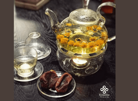 Trà cúc táo đỏ